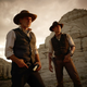 Illustration for article titled Take a closer look at Cowboys and Aliens all-out extraterrestrial war
